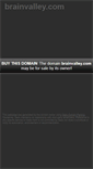 Mobile Screenshot of brainvalley.com